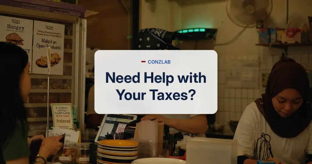 Need help with your taxes in Malaysia - Conzlab tax and business support