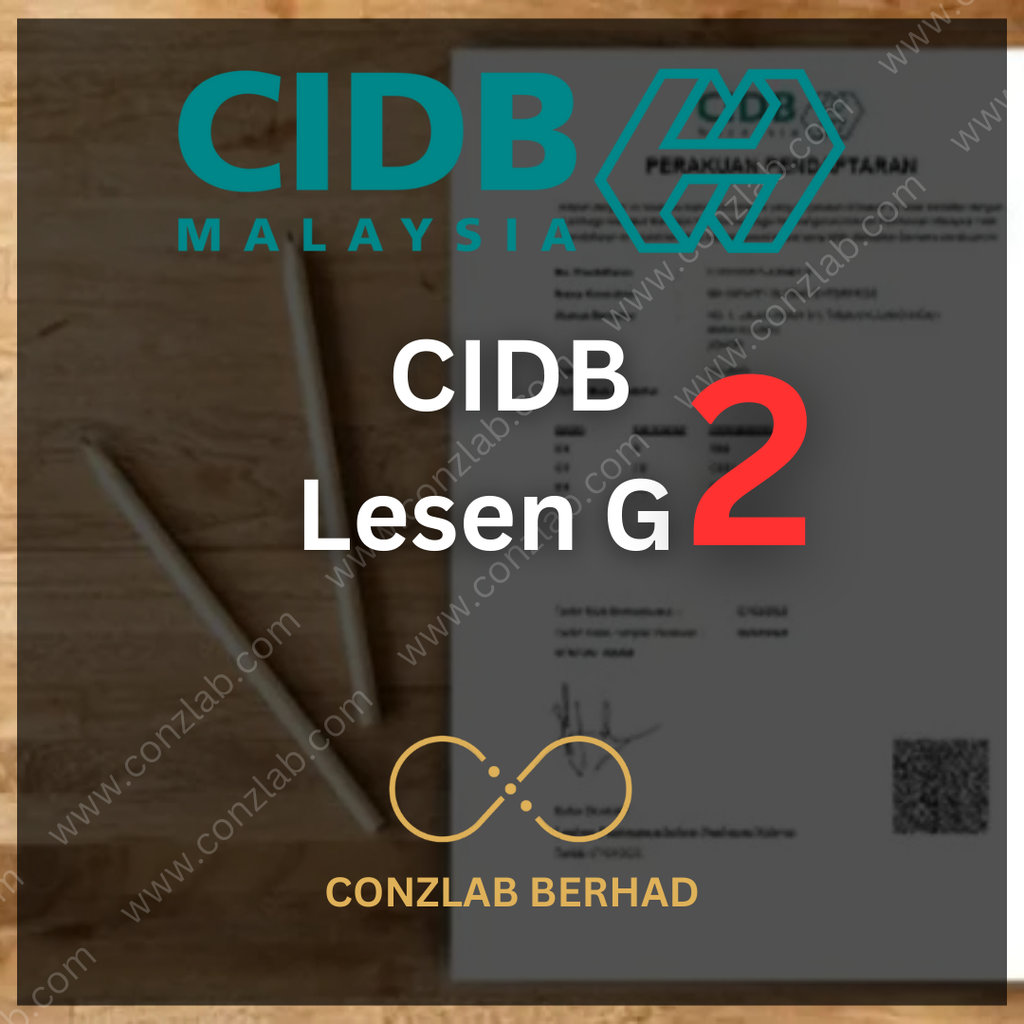 CIDB G2 执照 申请服务