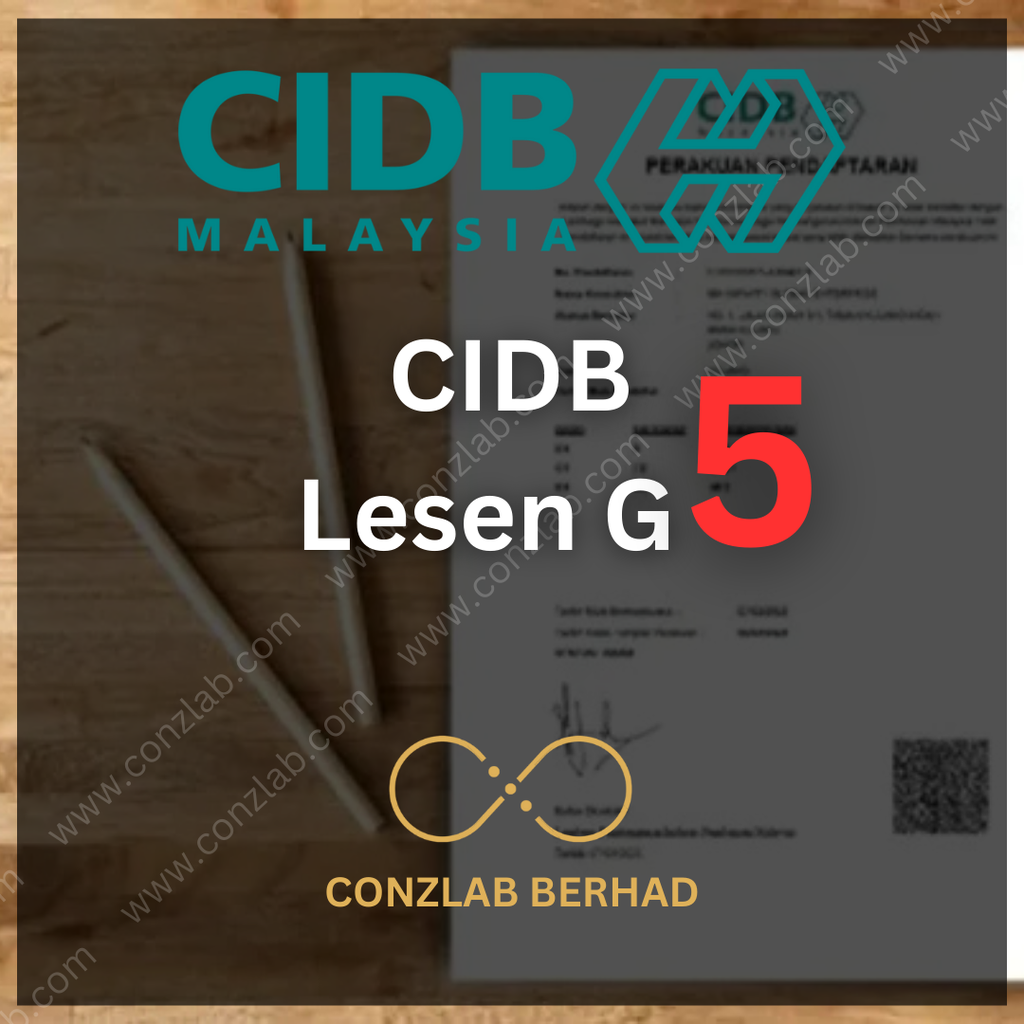 CIDB G5执照申请服务