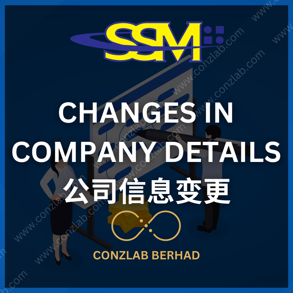 Changes in Company Details