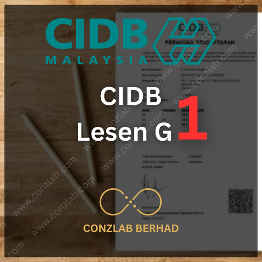 CIDB G1 执照 申请服务