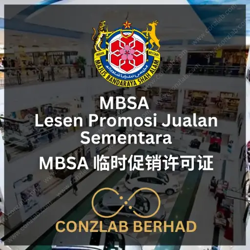 MBSA Lesen Promosi Jualan Sementara